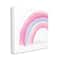 Stupell Industries Pink & Purple Watercolor Rainbow with Believe Text Wall Art